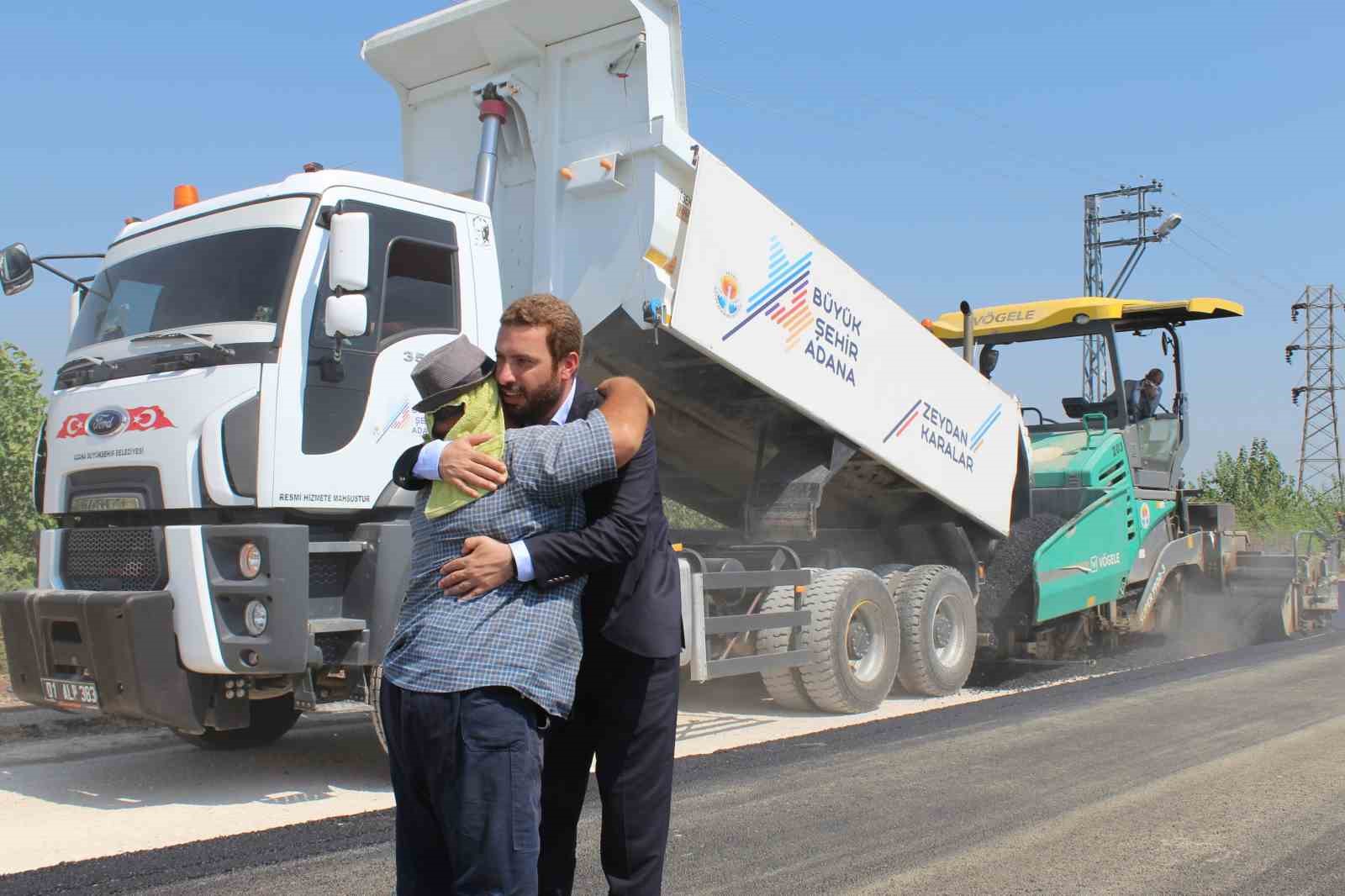 Ceyhan’ın giriş yolu duble yol oluyor
