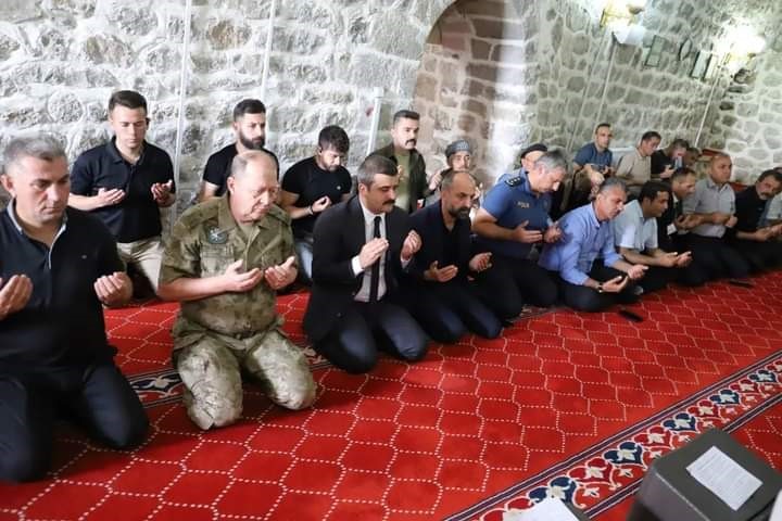 Çukurca’da 15 Temmuz şehitleri için mevlit okundu
