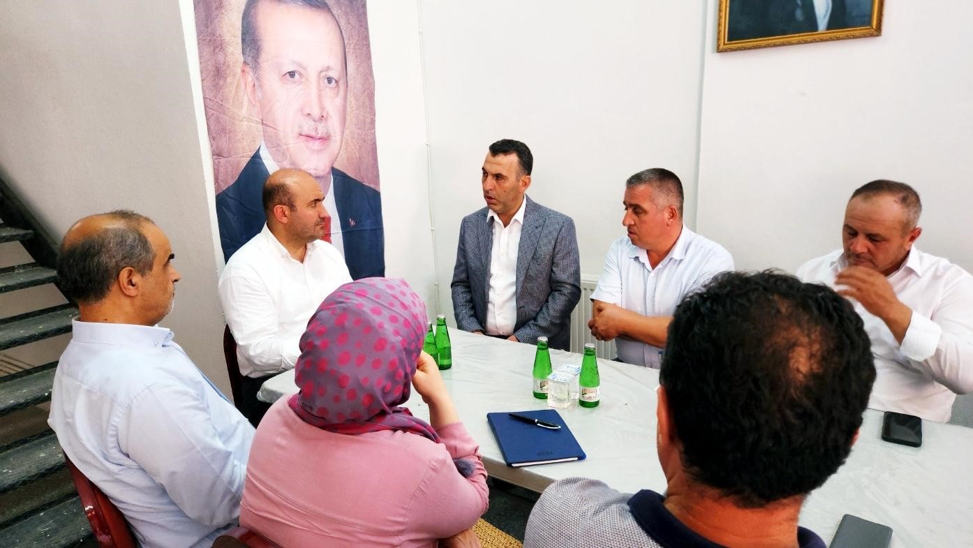 Ak Parti Eskişehir İl Başkanı Gürhan Albayrak TOKİ çalışmalarını inceledi
