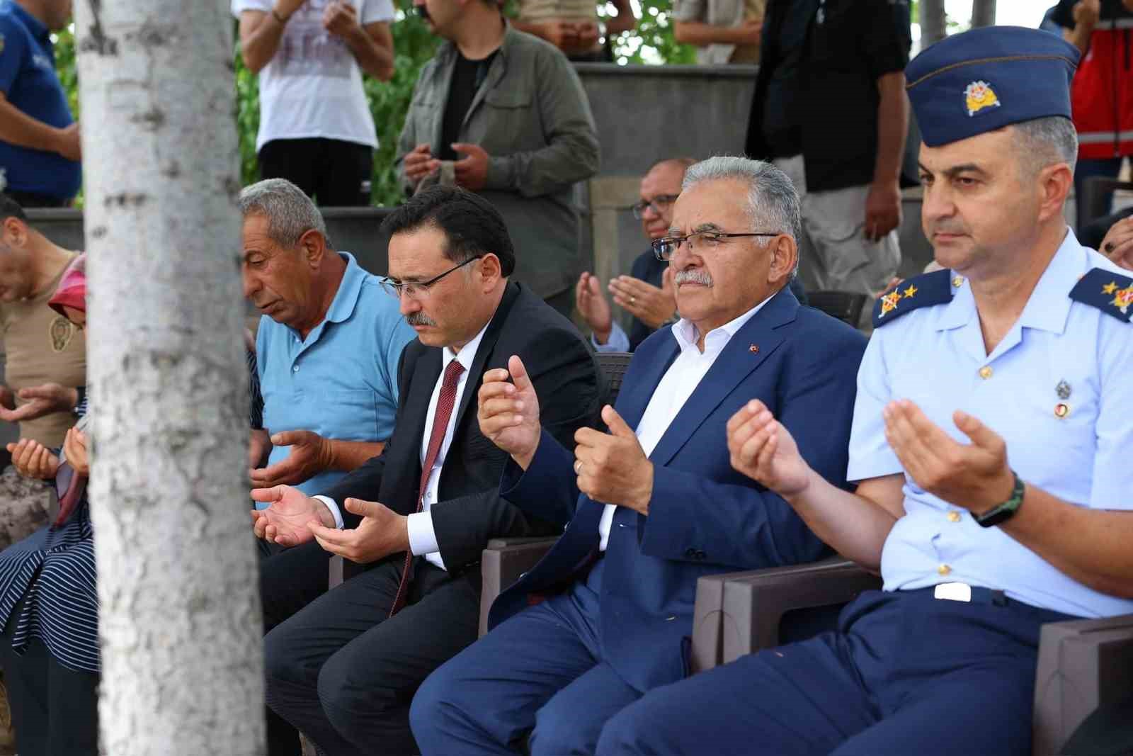 Başkan Büyükkılıç, 15 Temmuz kahramanlarından Şehit Cennet Yiğit’i de unutmadı
