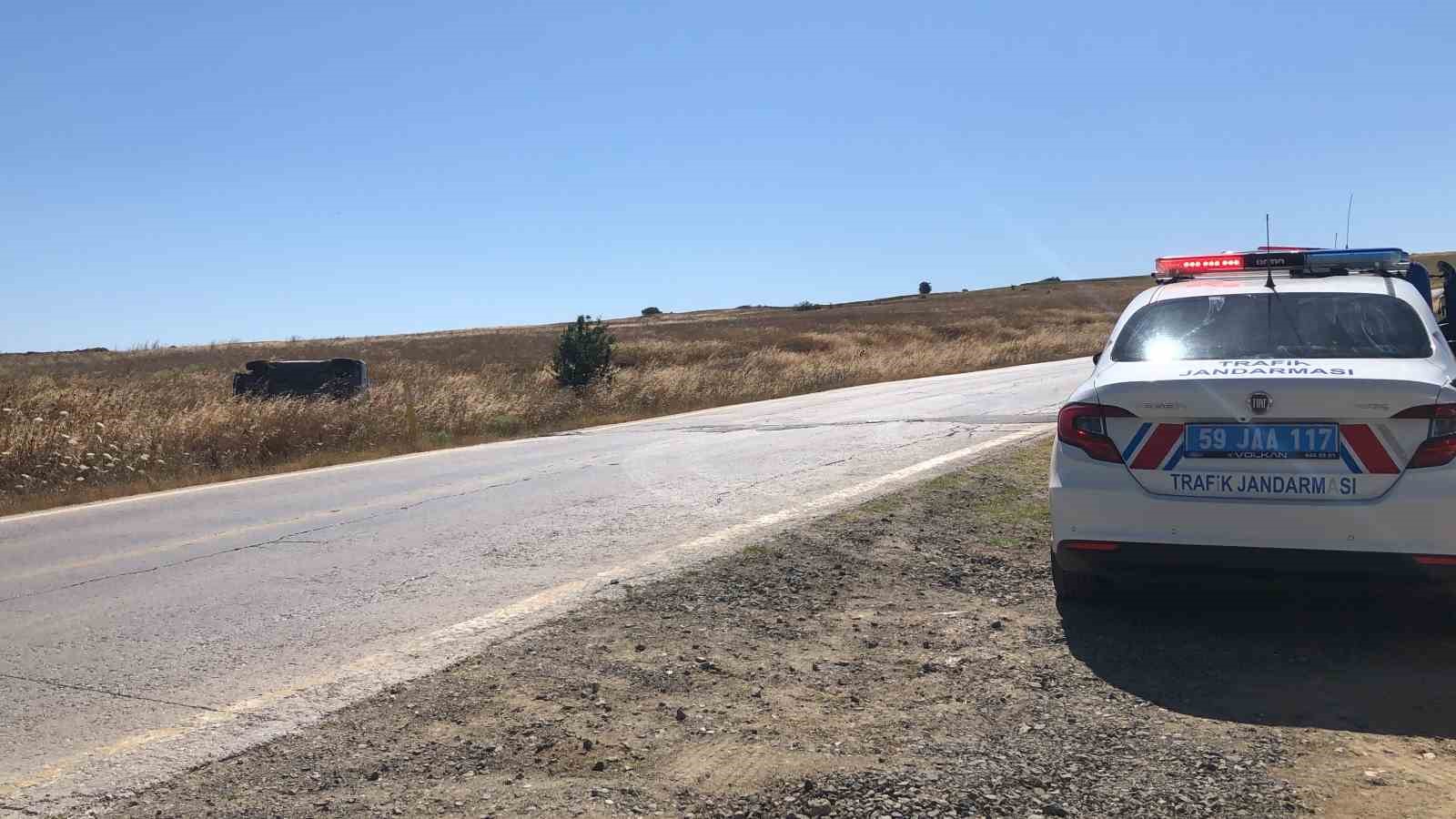 Tekirdağ’da trafik kazası: 1 ölü
