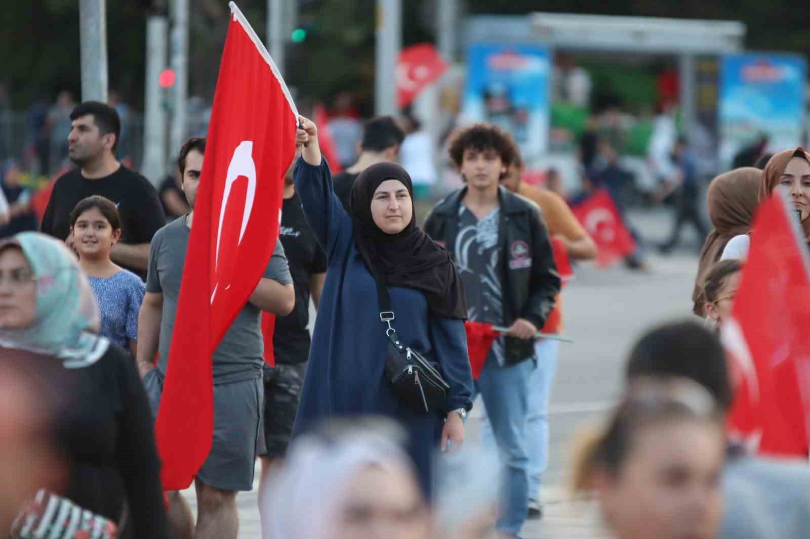 Kayseri’de 15 Temmuz coşkusu
