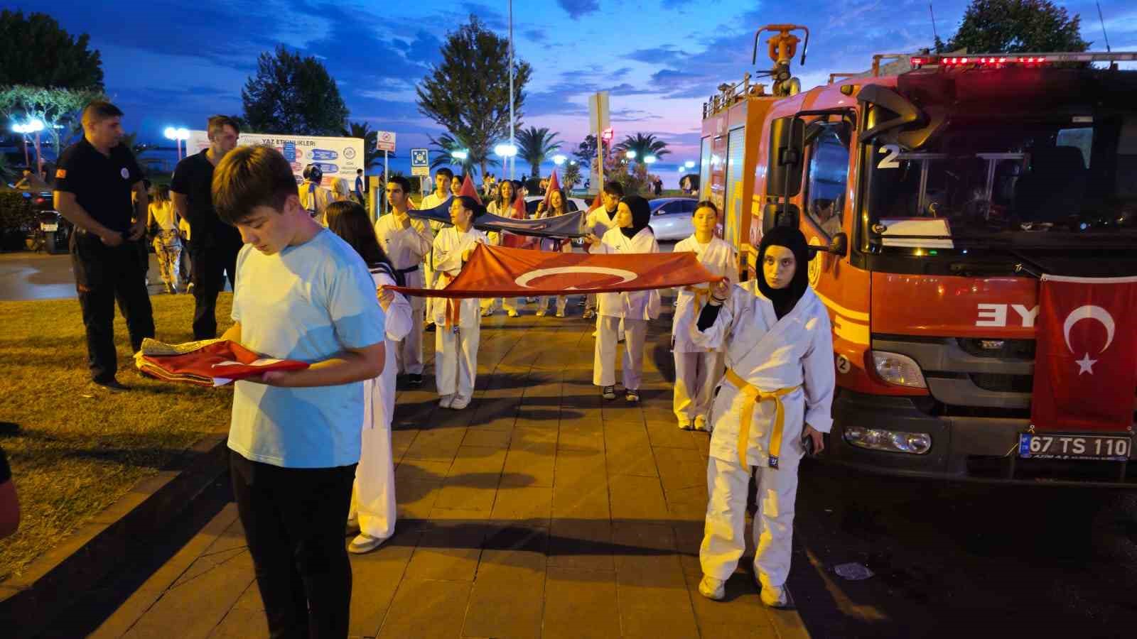 Karadeniz Ereğli’de 15 Temmuz Demokrasi ve Milli Birlik Günü anma programı gerçekleştirildi
