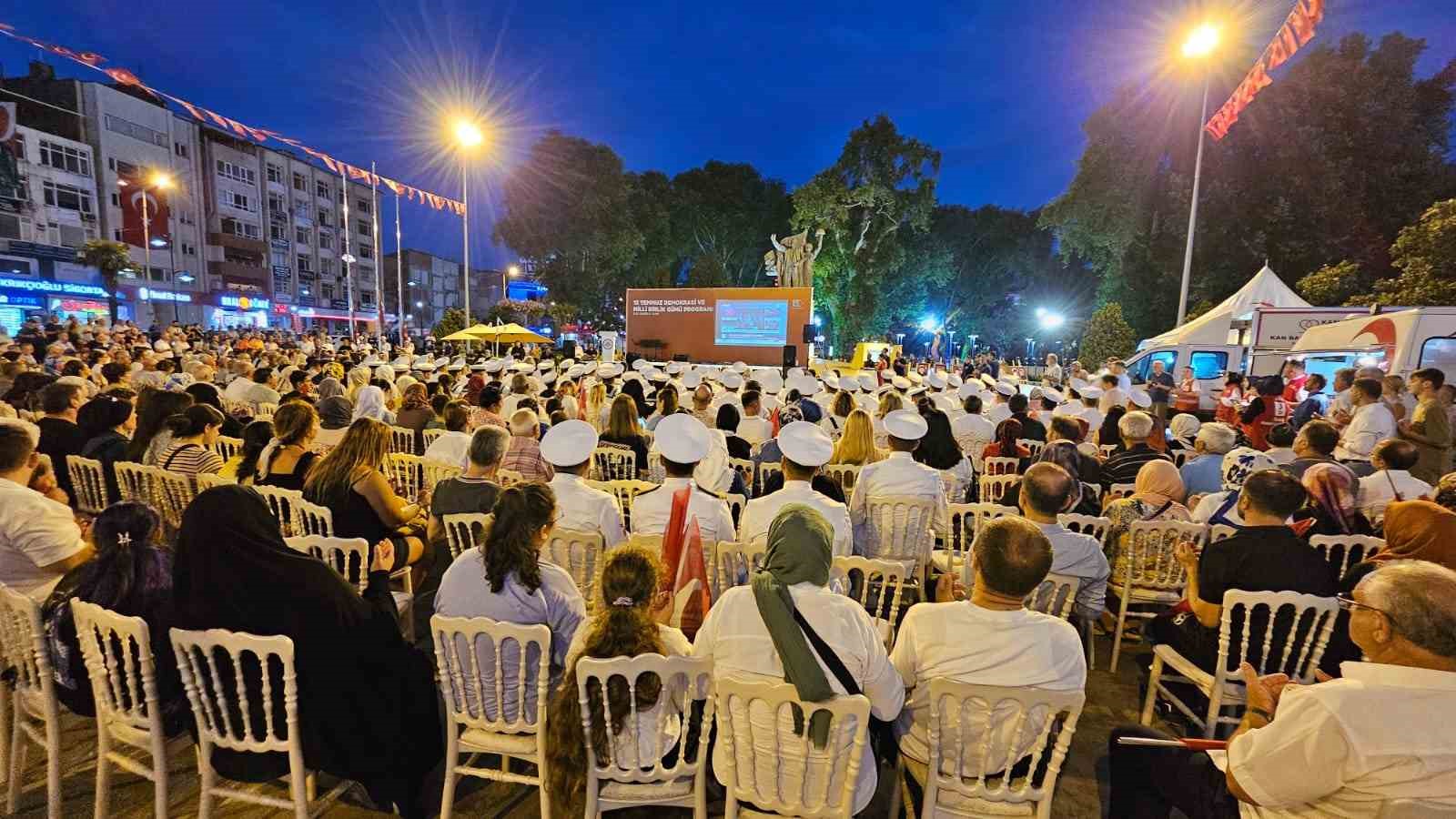 Karadeniz Ereğli’de 15 Temmuz Demokrasi ve Milli Birlik Günü anma programı gerçekleştirildi
