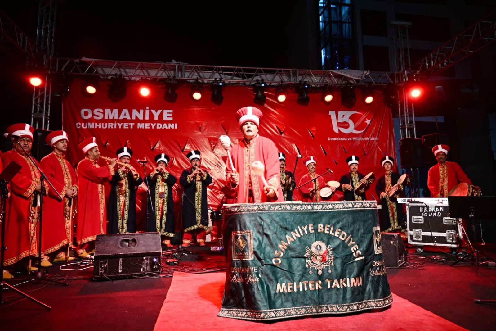 Osmaniye’de 15 Temmuz yürüyüşü
