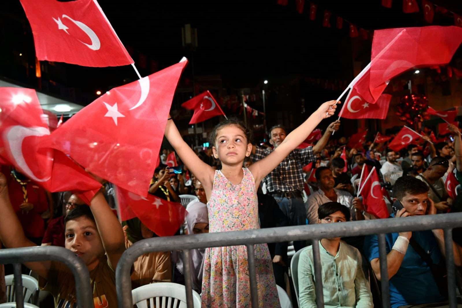 Osmaniye’de 15 Temmuz yürüyüşü
