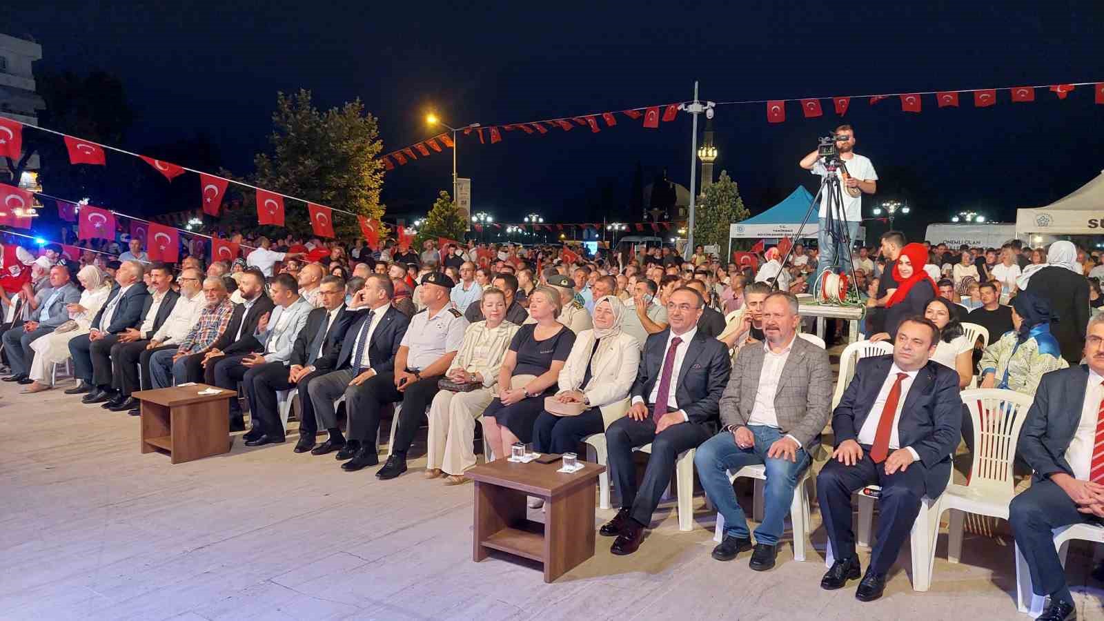 Tekirdağ’da 15 Temmuz anma töreni düzenlendi
