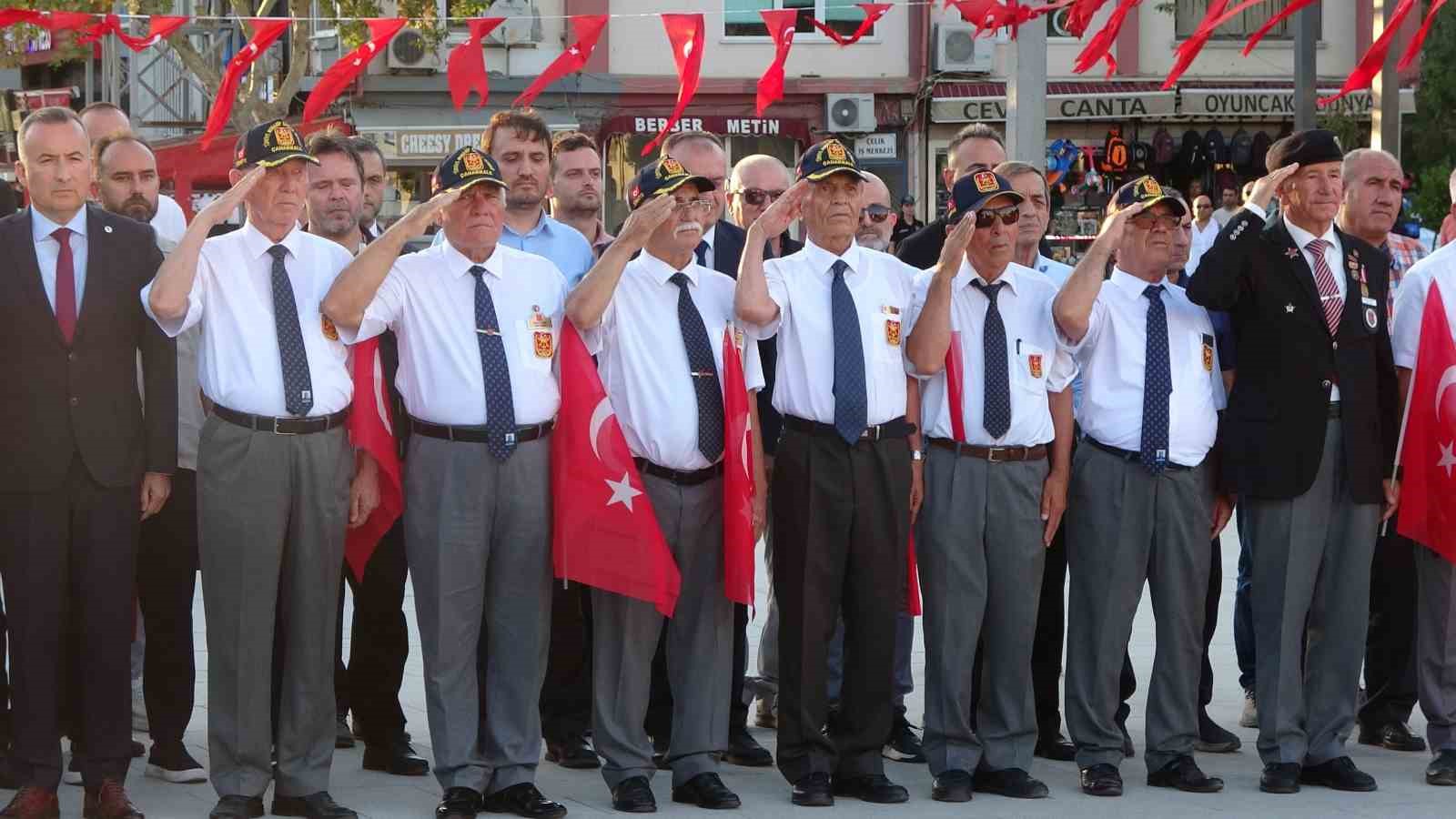 Çanakkale’de 15 Temmuz anma etkinlikleri düzenlendi
