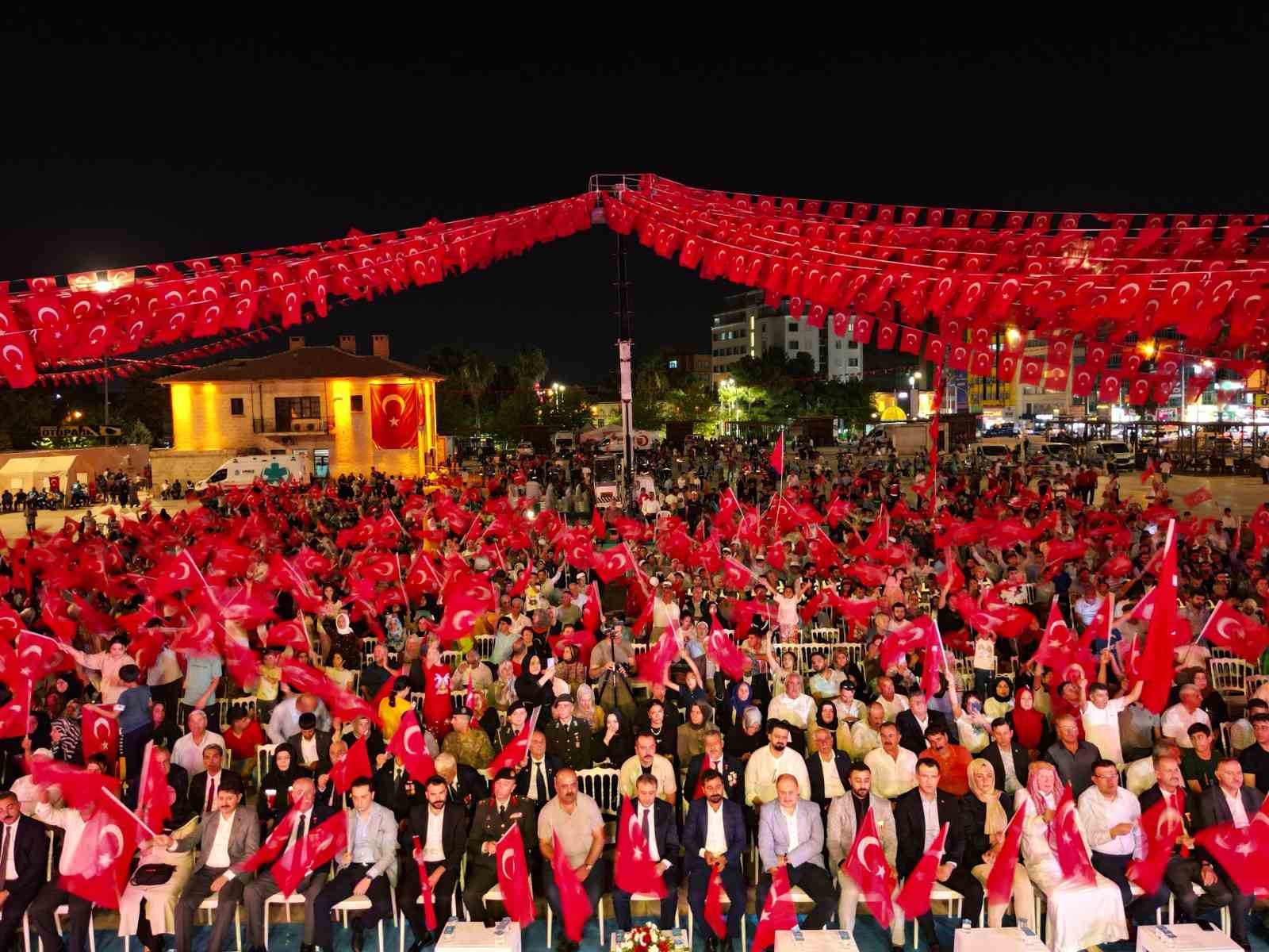 Şanlıurfa’da 15 Temmuz Milli Birlik Günü anma programı düzenlendi
