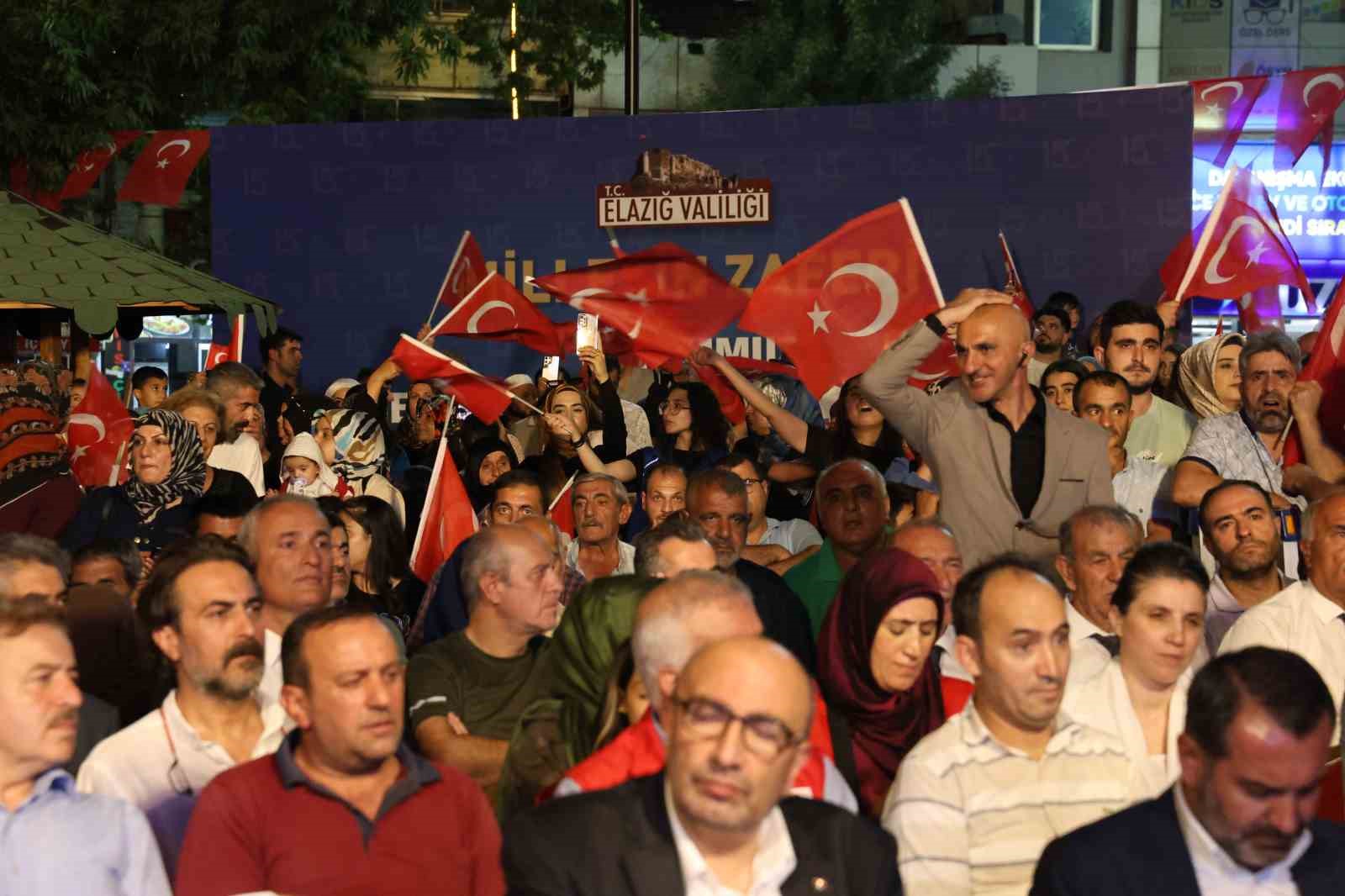 Elazığ’da 15 Temmuz etkinliklerle anıldı
