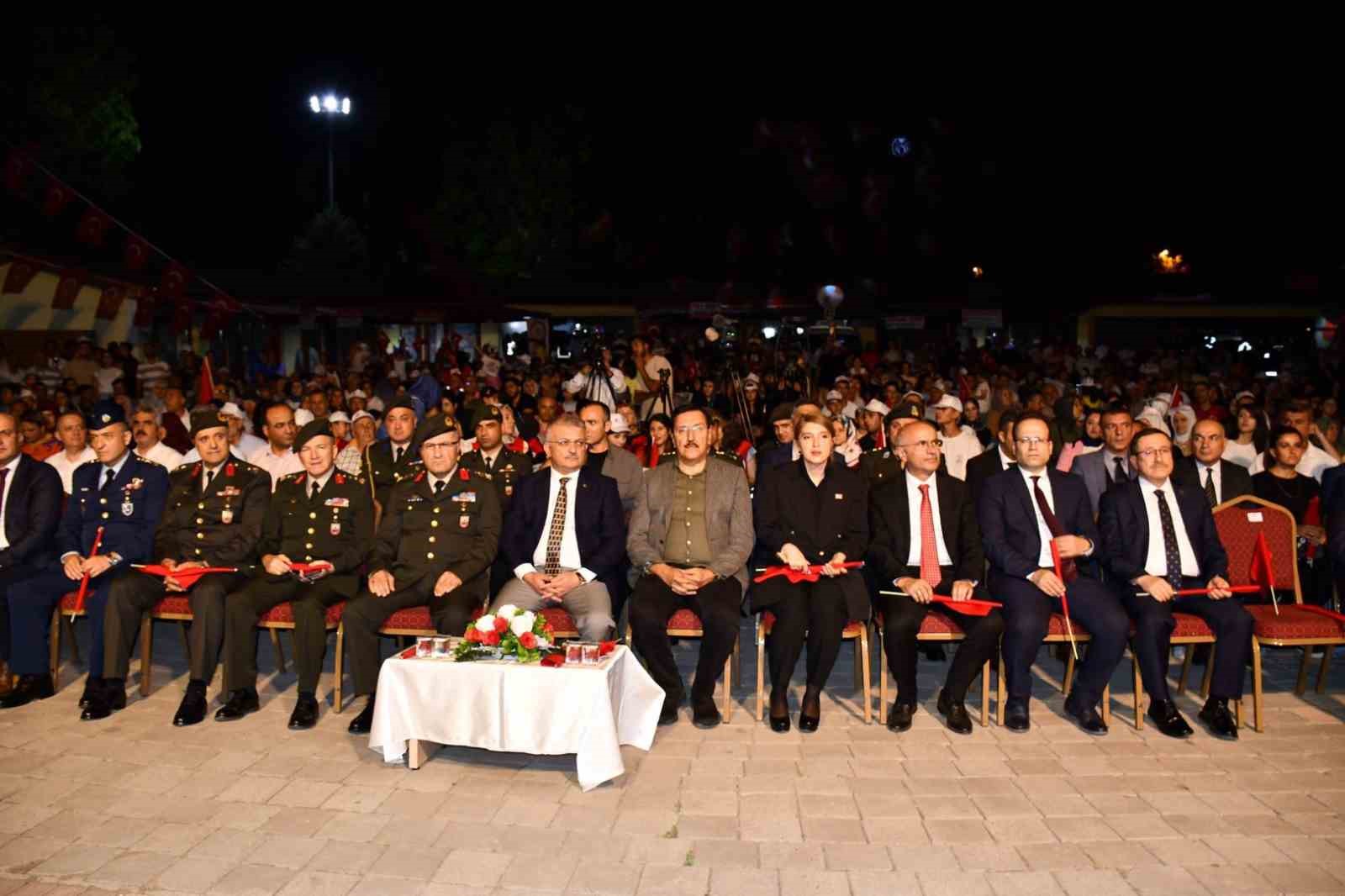 Malatya’da 15 Temmuz şehitleri törenle anıldı
