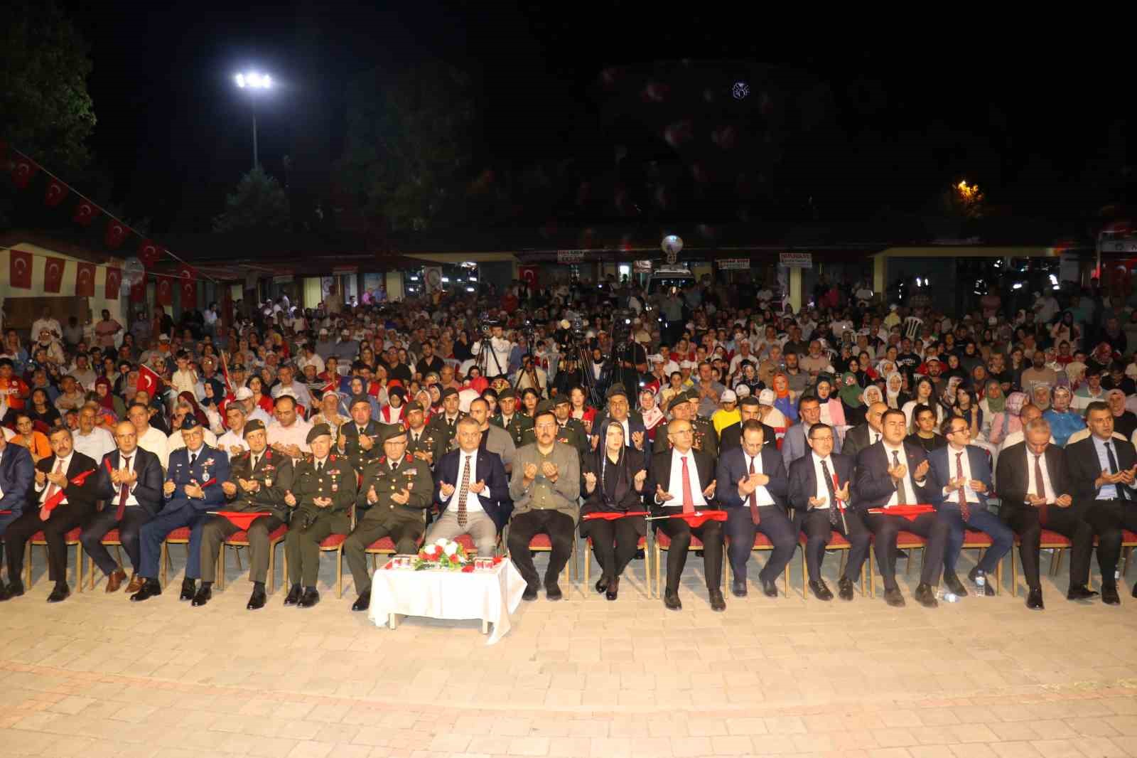 Malatya’da 15 Temmuz şehitleri törenle anıldı
