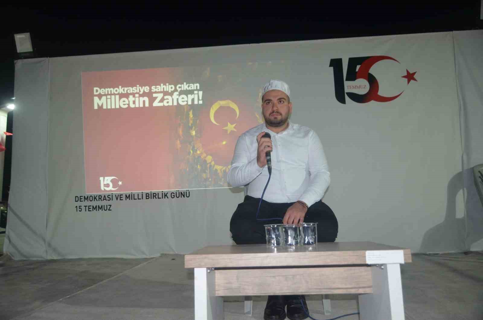 Selendi’de 15 Temmuz programı
