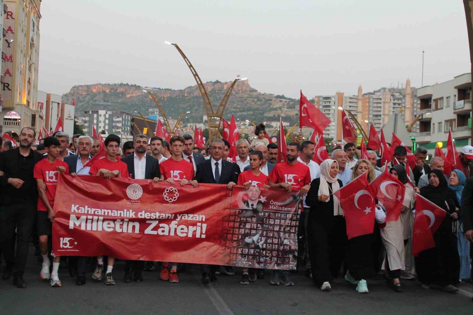 Mardin’de 15 Temmuz Demokrasi ve Milli Birlik Günü anma etkinliği
