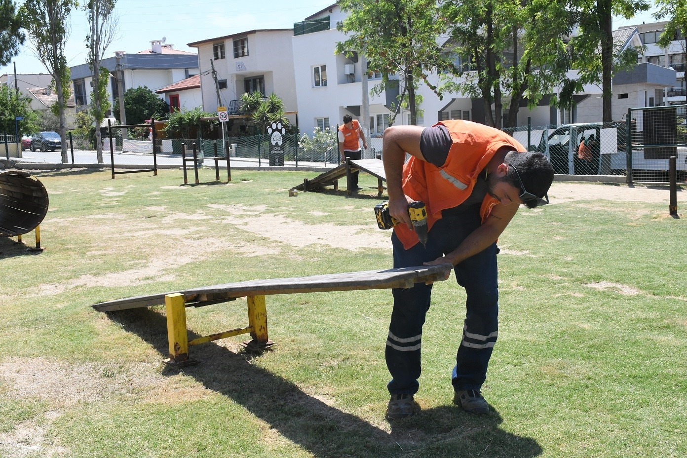 Can dostların parklarına özel bakım
