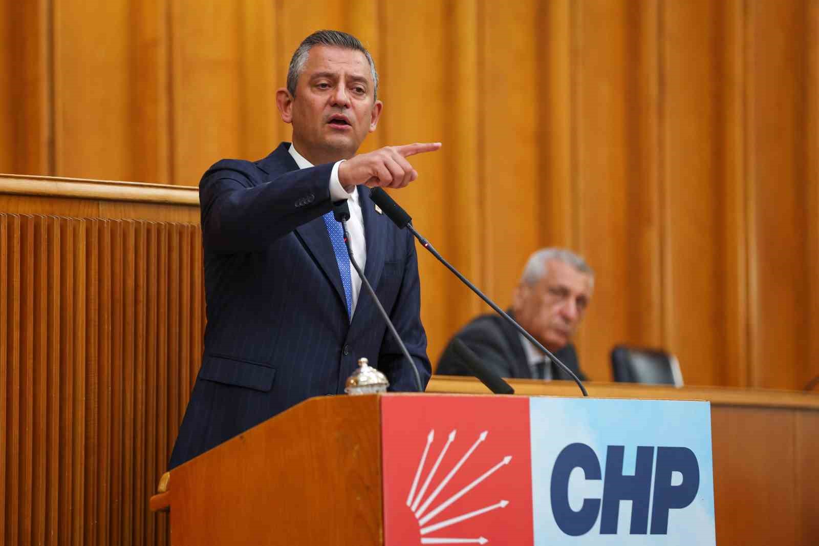 CHP lideri Özel: 