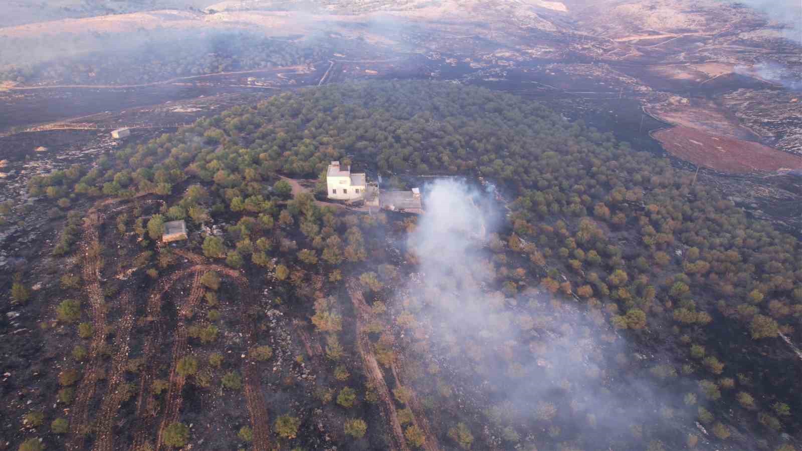 Adıyaman’daki orman yangınına müdahale sürüyor
