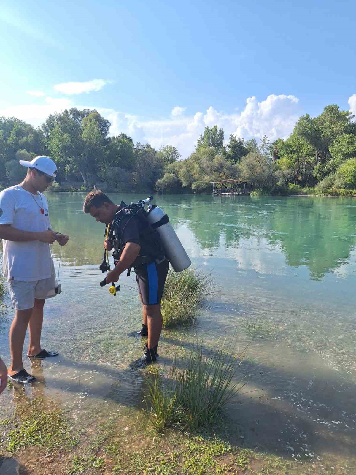 Manavgat Irmağı’nda kaybolan gencin cansız bedenine ulaşıldı
