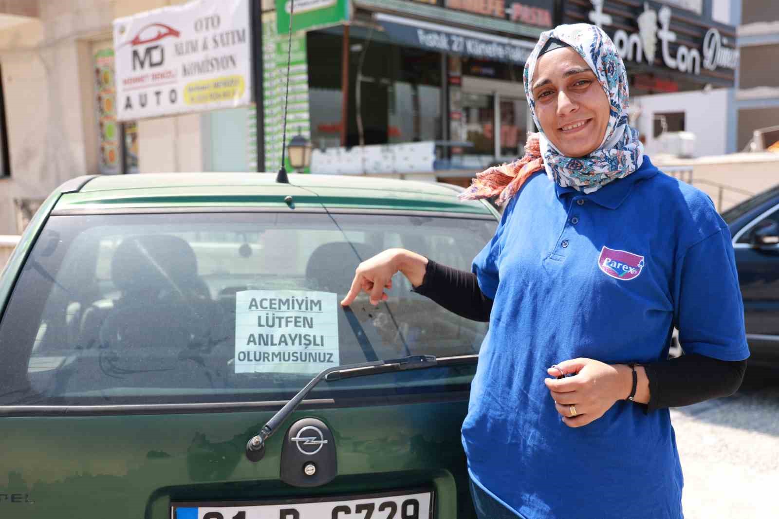 14 yıldır ehliyeti olmasına rağmen araç kullanamayan kadın, 