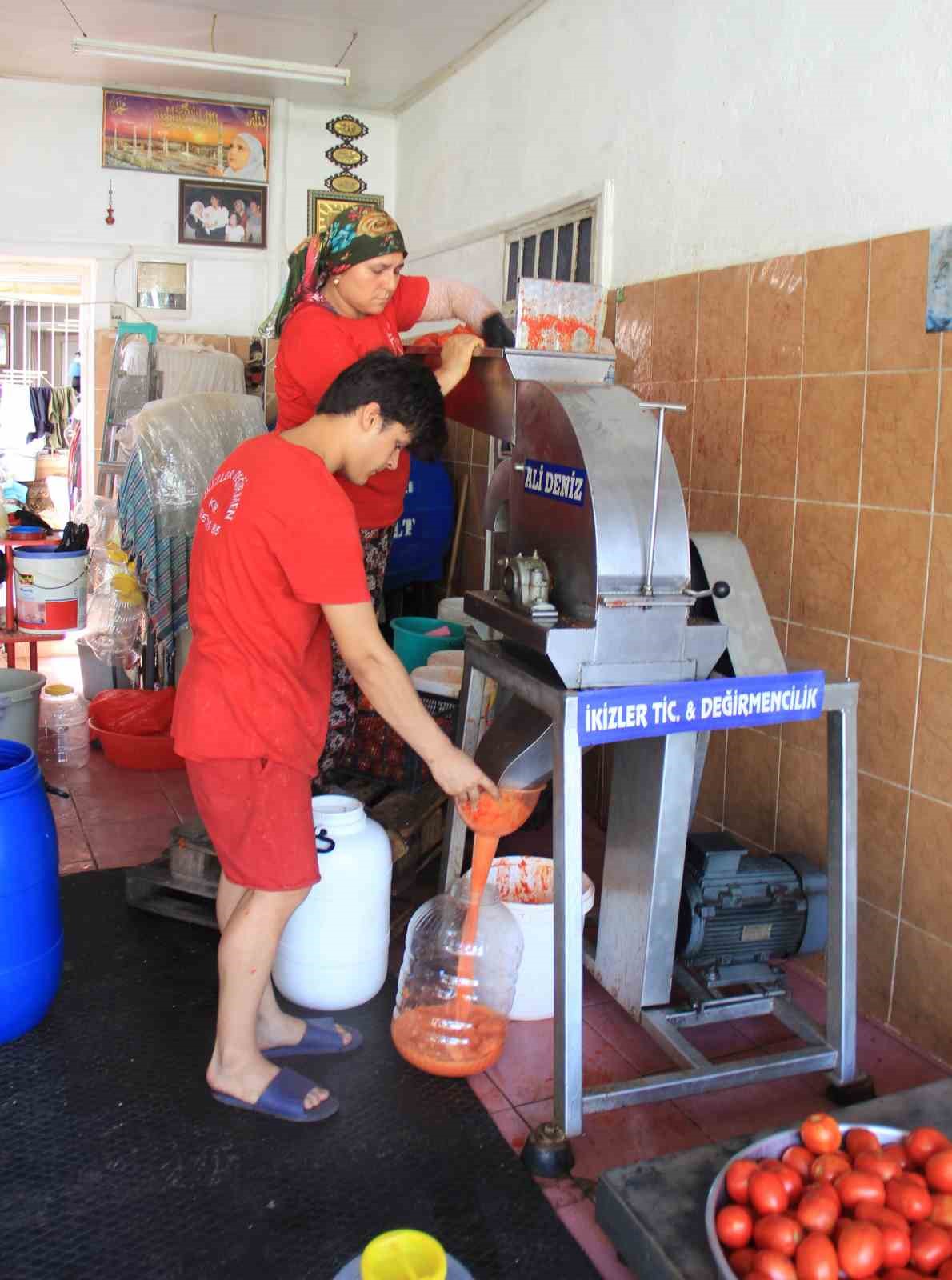 Aydın’da salça ve kışlık telaşı başladı
