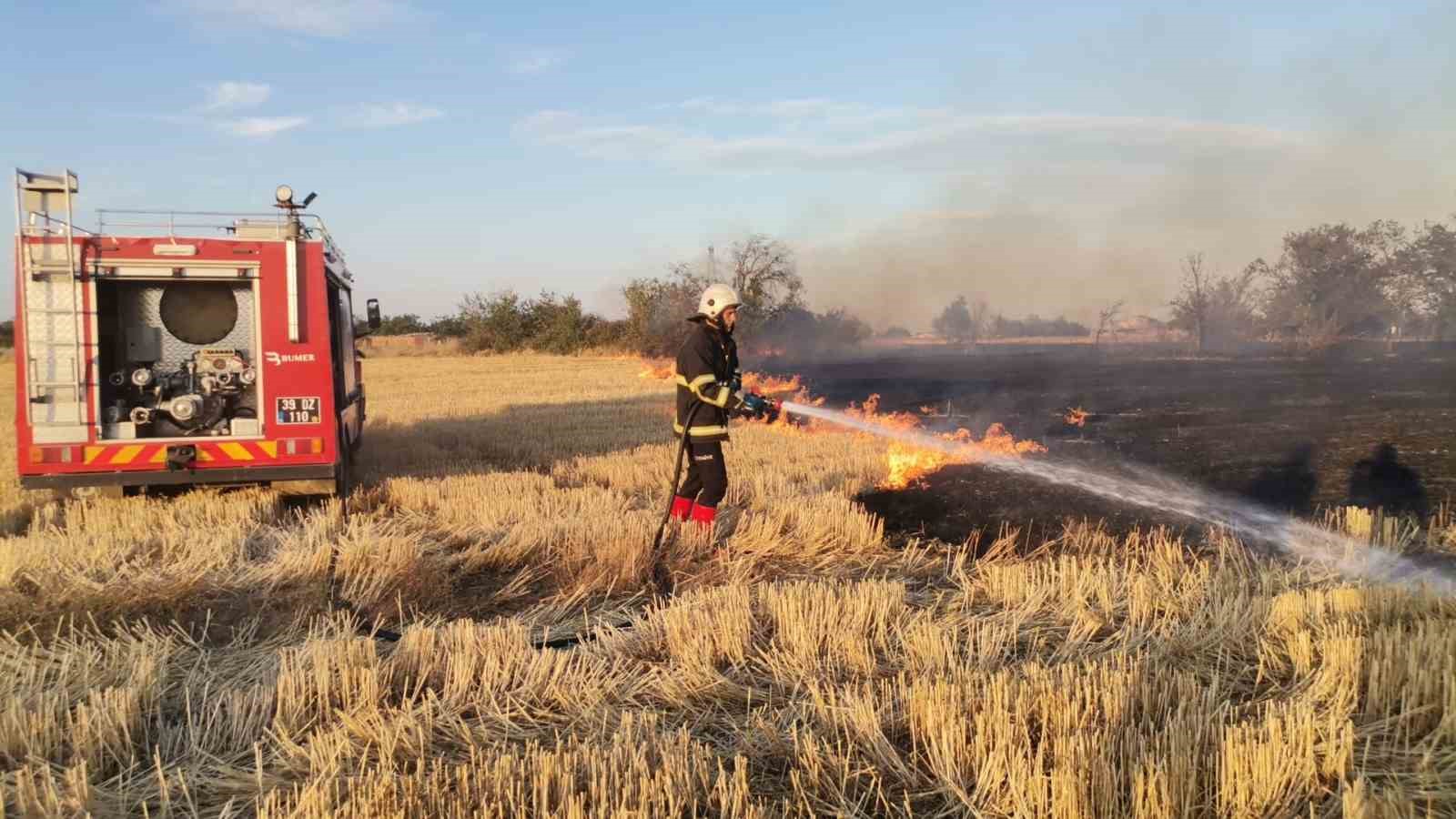 Kırklareli’nde yangın: Bağ evi kullanılmaz hale geldi
