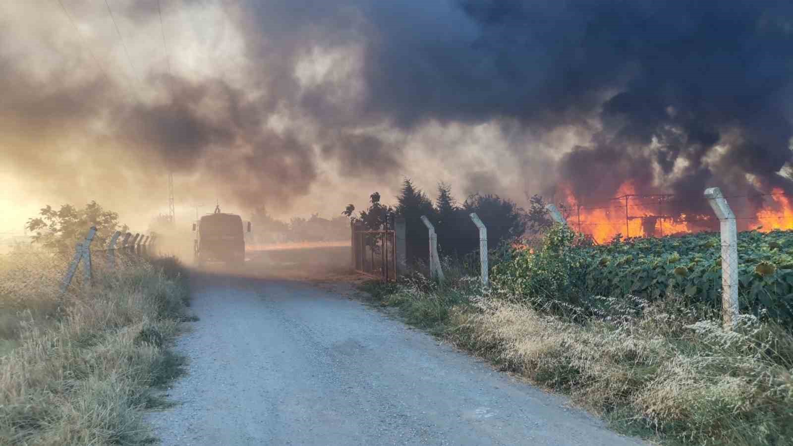 Kırklareli’nde yangın: Bağ evi kullanılmaz hale geldi
