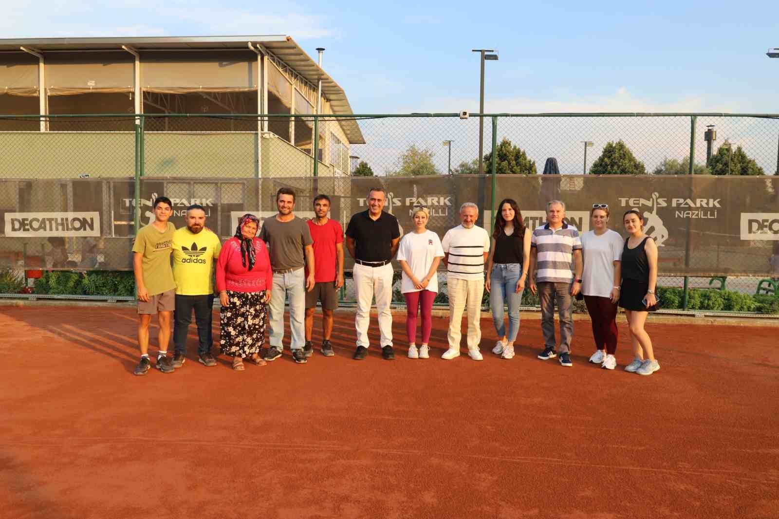 Nazilli adını tenis sporuyla duyuracak
