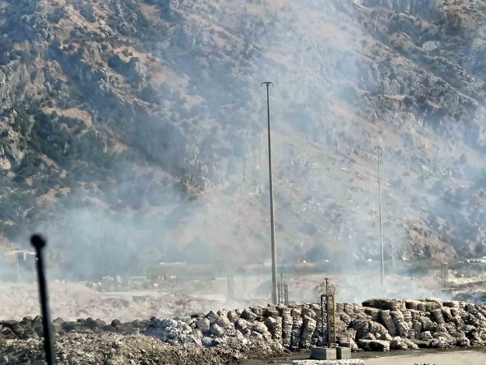 Avrupa’nın en büyük tesisi kül dağına döndü
