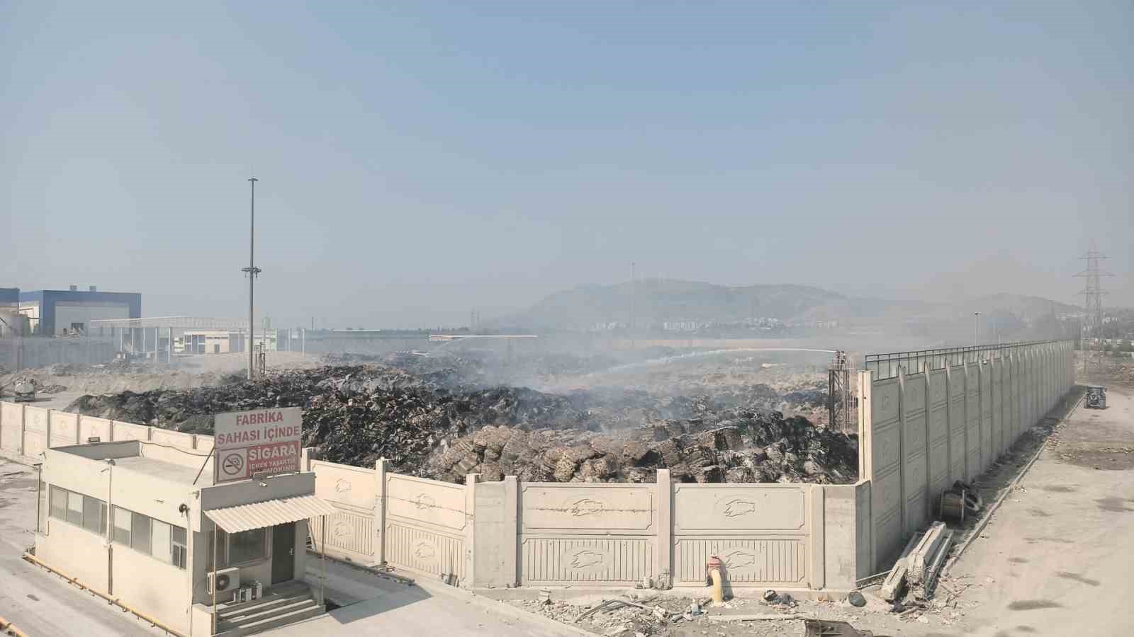 Avrupa’nın en büyük tesisi kül dağına döndü
