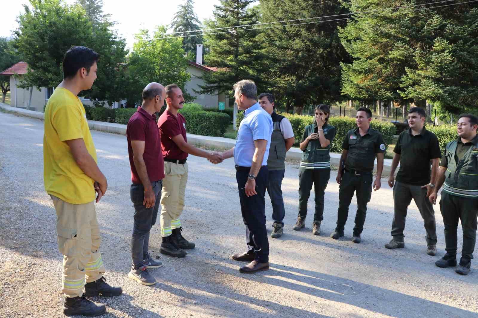 Muğla Orman Bölge Müdürü Ülküdür yılanlı bölgesinde İnceleme yaptı
