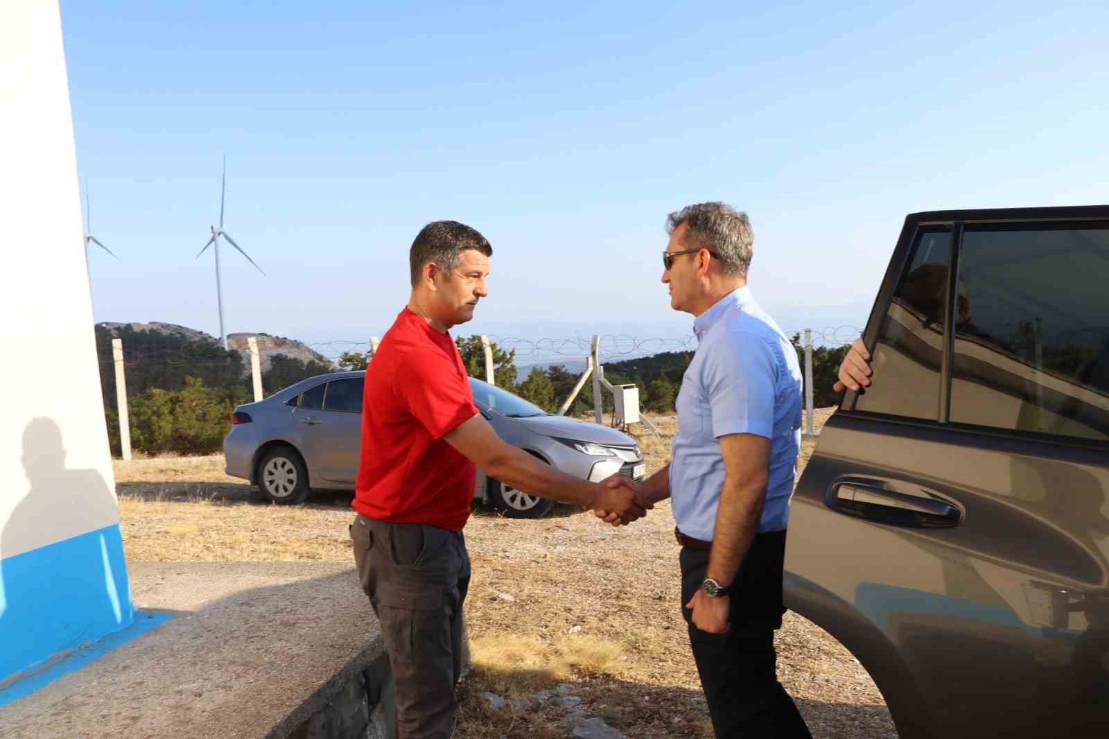 Muğla Orman Bölge Müdürü Ülküdür yılanlı bölgesinde İnceleme yaptı
