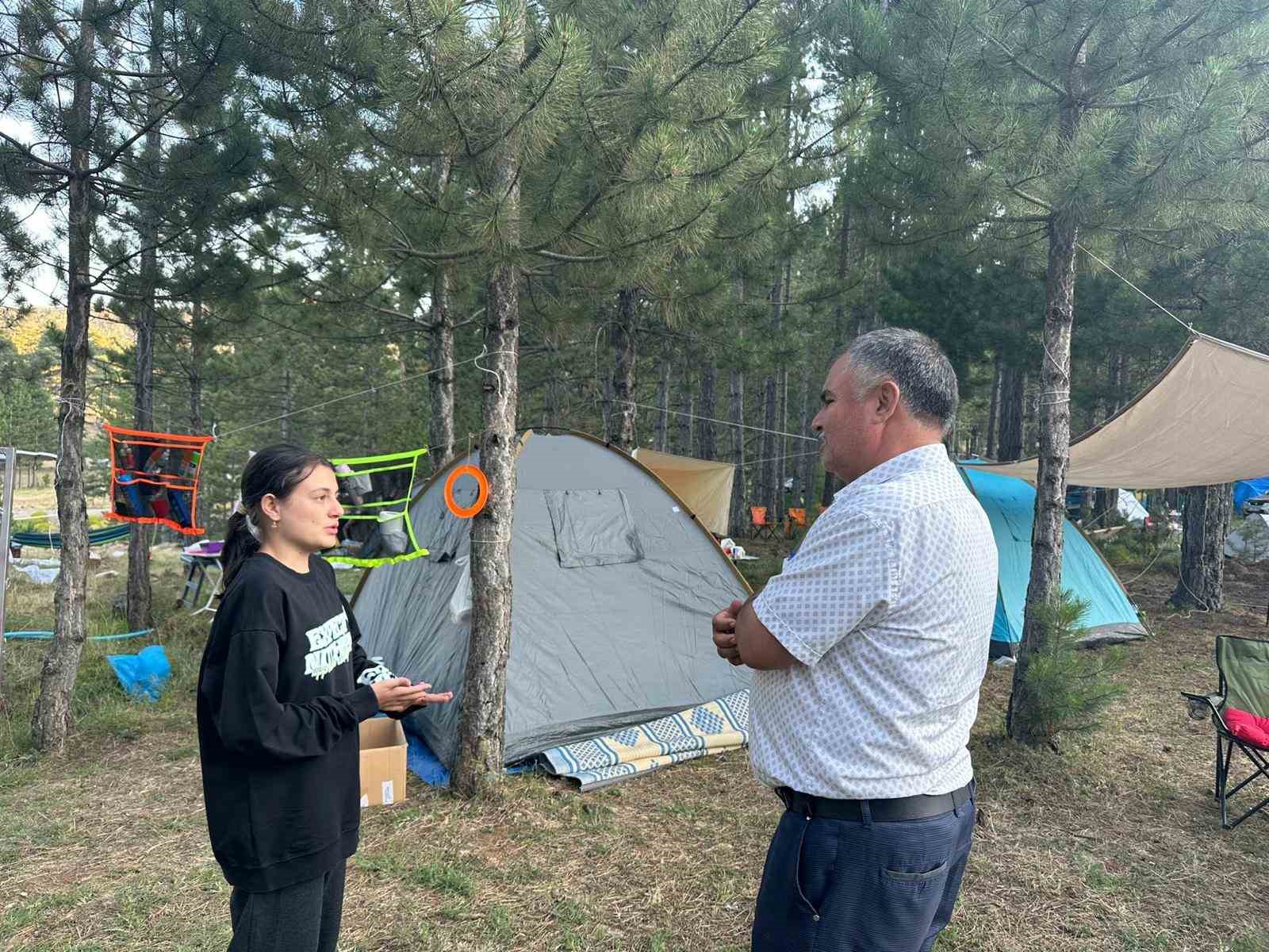 1700 rakımlı Topuklu Yaylası 250’si çocuk 1500 gökbilim sevdalısını buluşturdu
