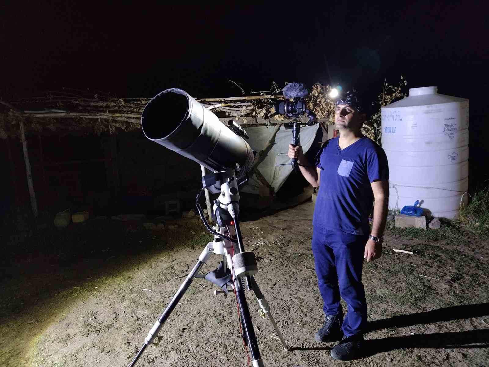 Bitlis’teki kalderanın yıldızlarla buluşması görsel şölen sunuyor
