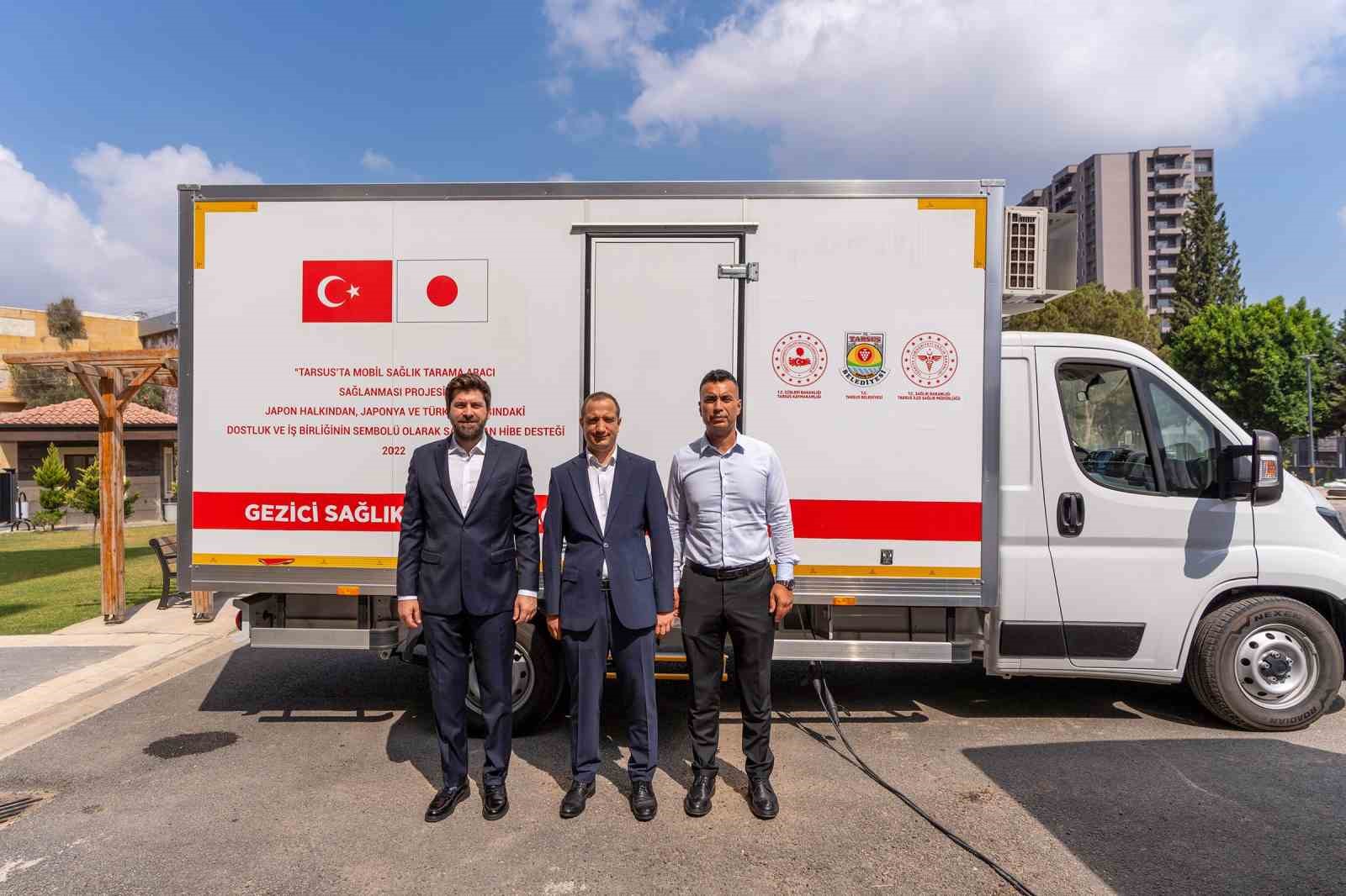 Tarsus’ta ’Gezici Sağlık Hizmet Aracı’ faaliyete başlıyor
