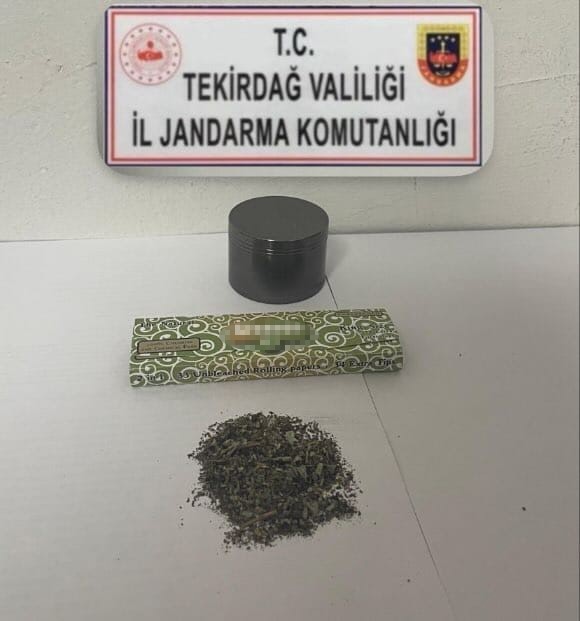 Tekirdağ’da uyuşturucu operasyonu
