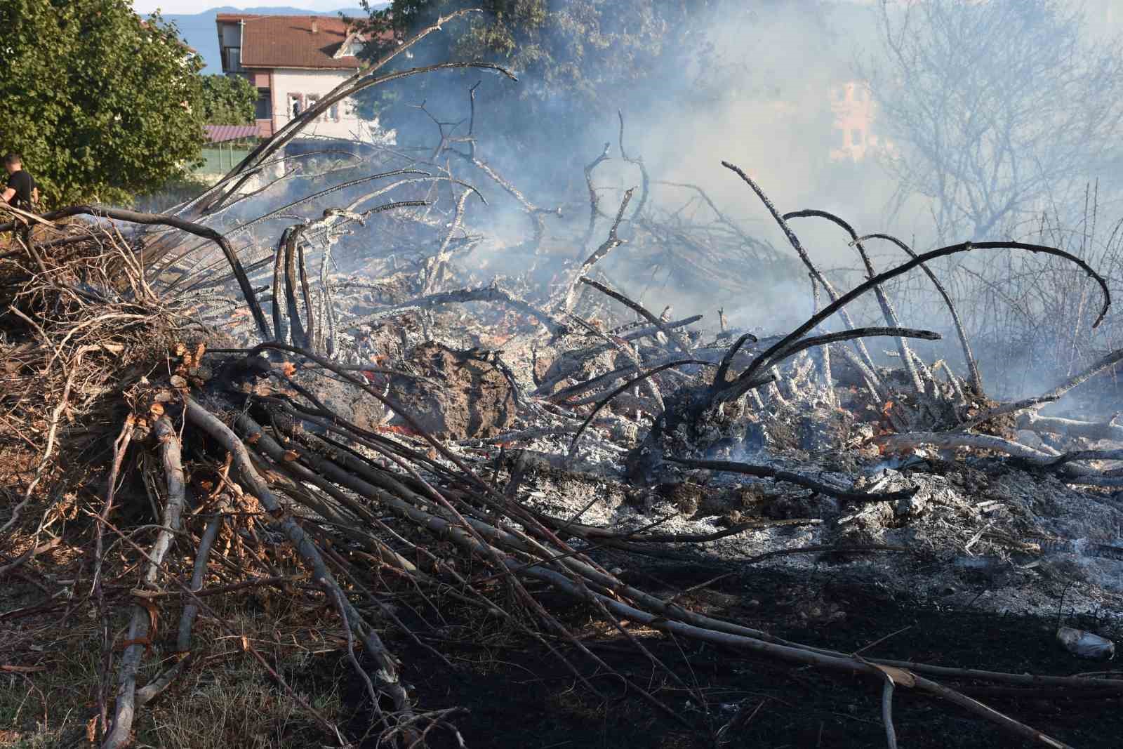 Sakarya’da arazi yangını ekipleri harekete geçirdi
