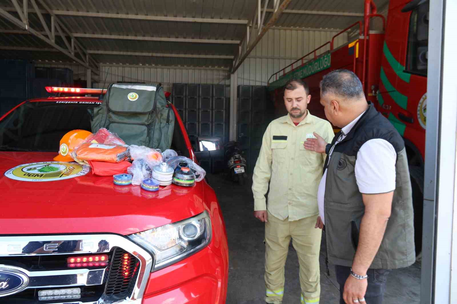 Gözleri 7 gün 24 saat 410 bin hektarlık ’Yeşil Vatan’ üzerinde
