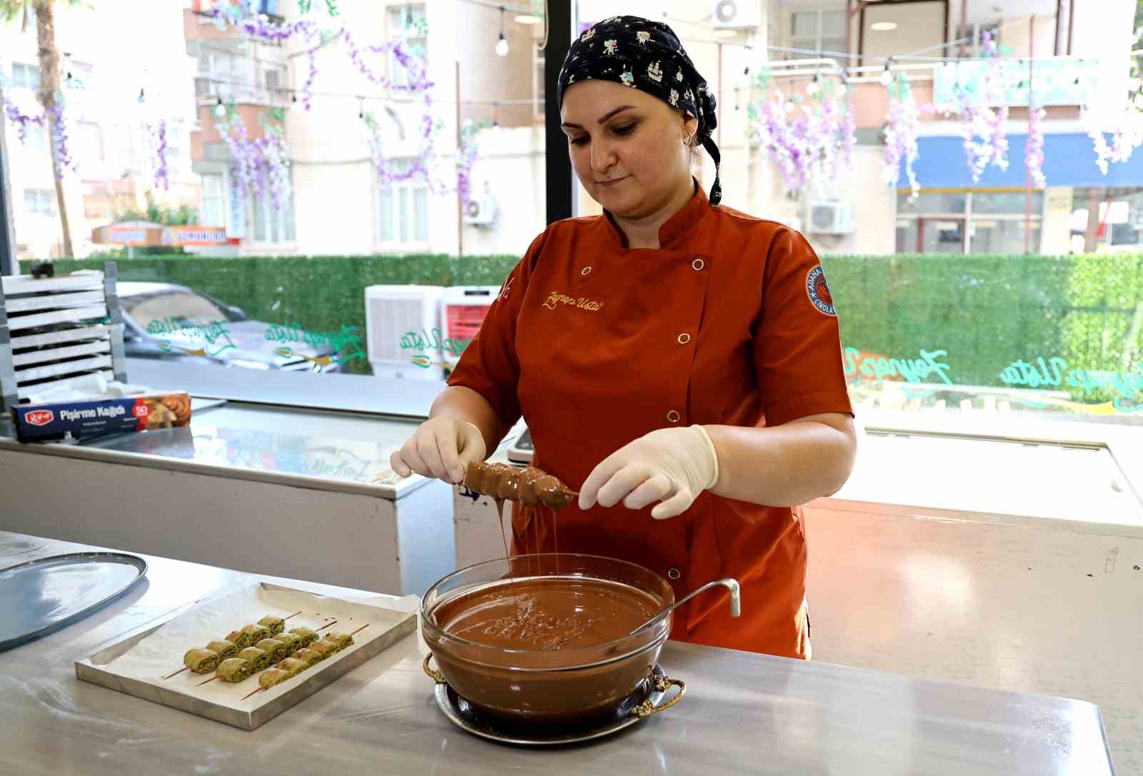 Bu da Adana usulü katmer
