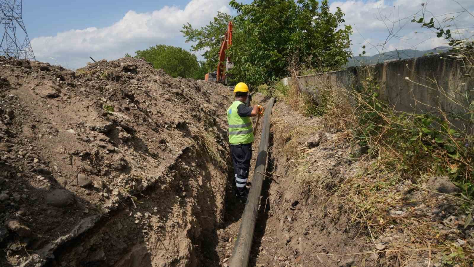 Büyükşehir Belediyesi Savaştepe’de içme suyu çalışmalarına devam ediyor
