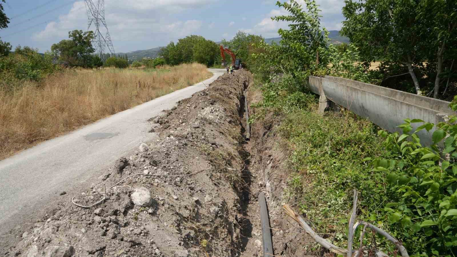 Büyükşehir Belediyesi Savaştepe’de içme suyu çalışmalarına devam ediyor
