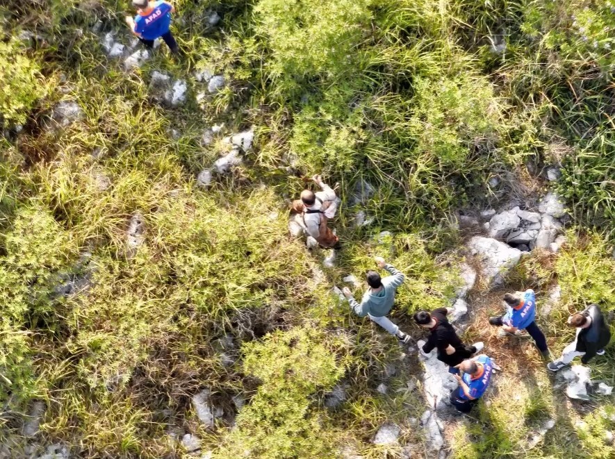 Devasa sazlıklarda sülük toplarken kayboldu, AFAD dron ile buldu
