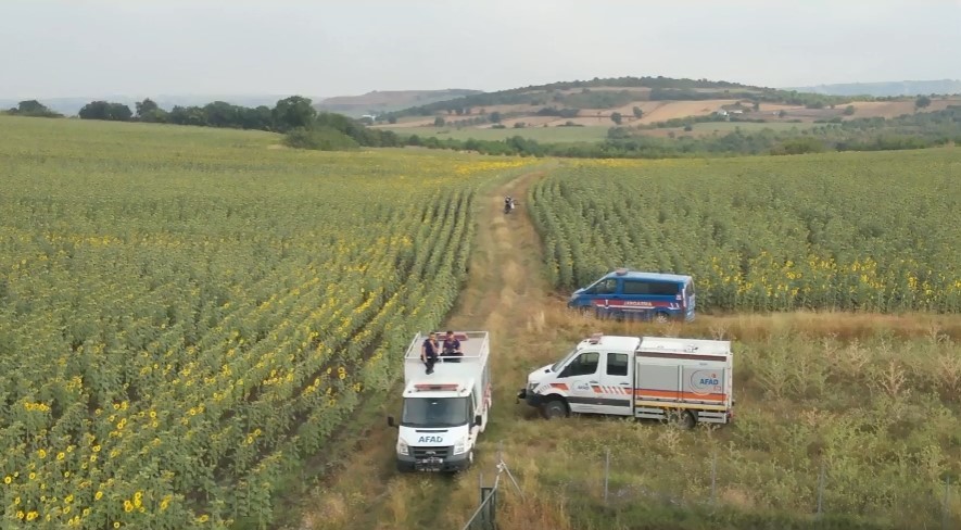 Devasa sazlıklarda sülük toplarken kayboldu, AFAD dron ile buldu
