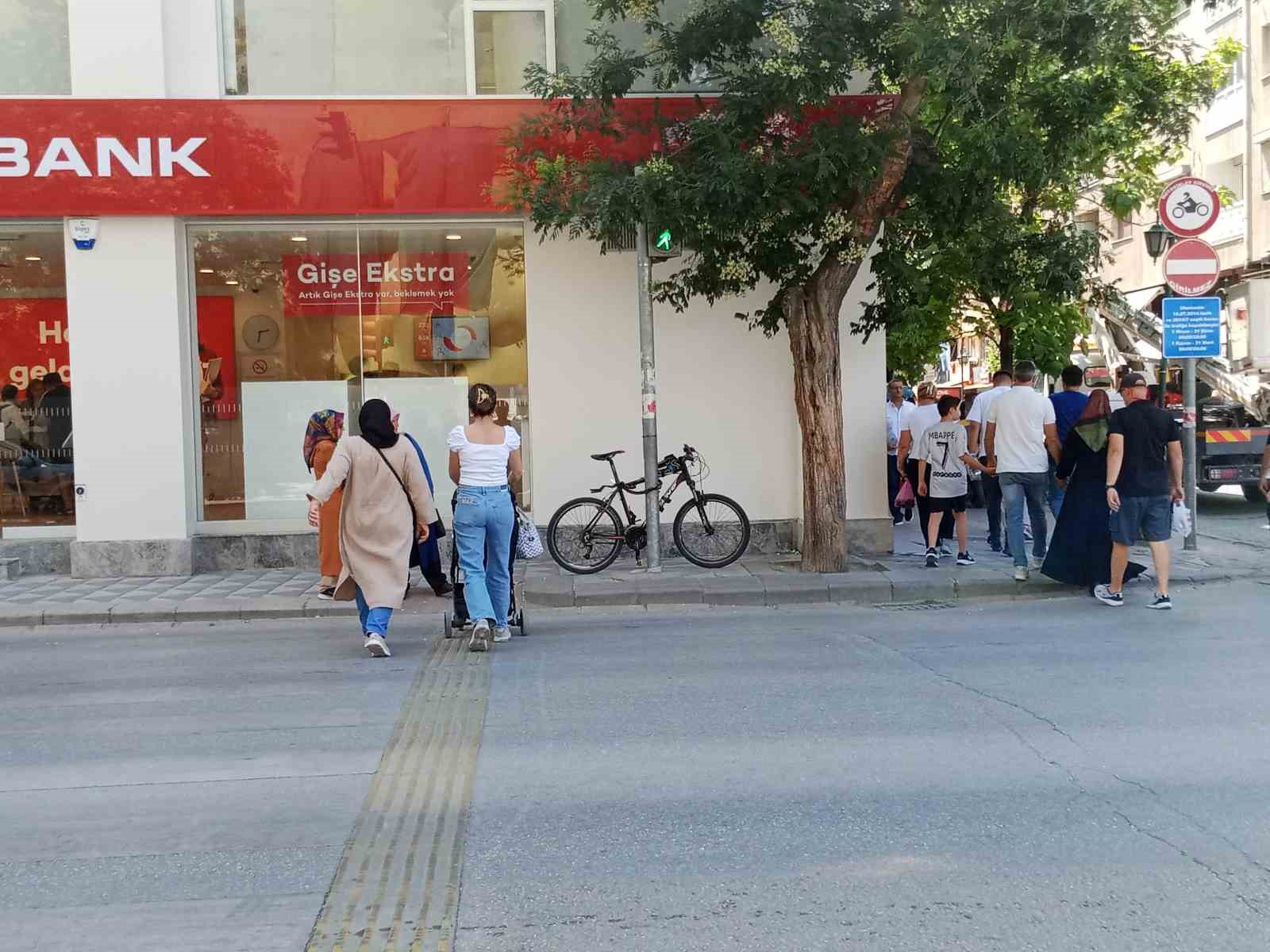 Uzayan ağaç dalları trafik lambasının önünü kapattı
