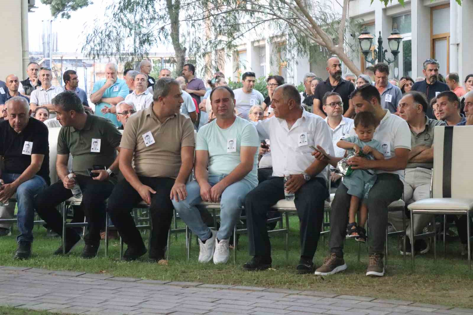 Kazada şehit olan Orman İşletme Müdürü için cenaze töreni düzenlendi
