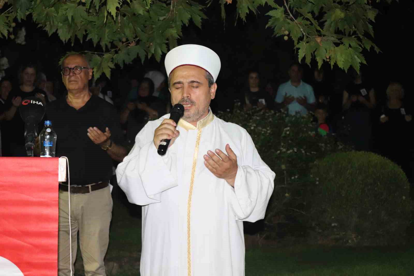 Kazada şehit olan Orman İşletme Müdürü için cenaze töreni düzenlendi
