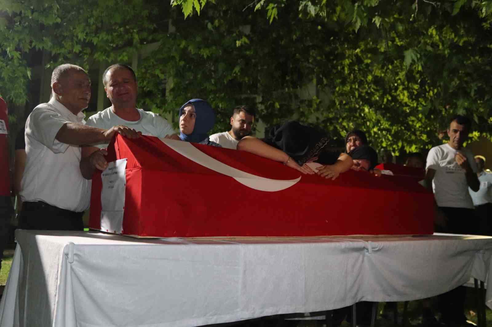 Kazada şehit olan Orman İşletme Müdürü için cenaze töreni düzenlendi
