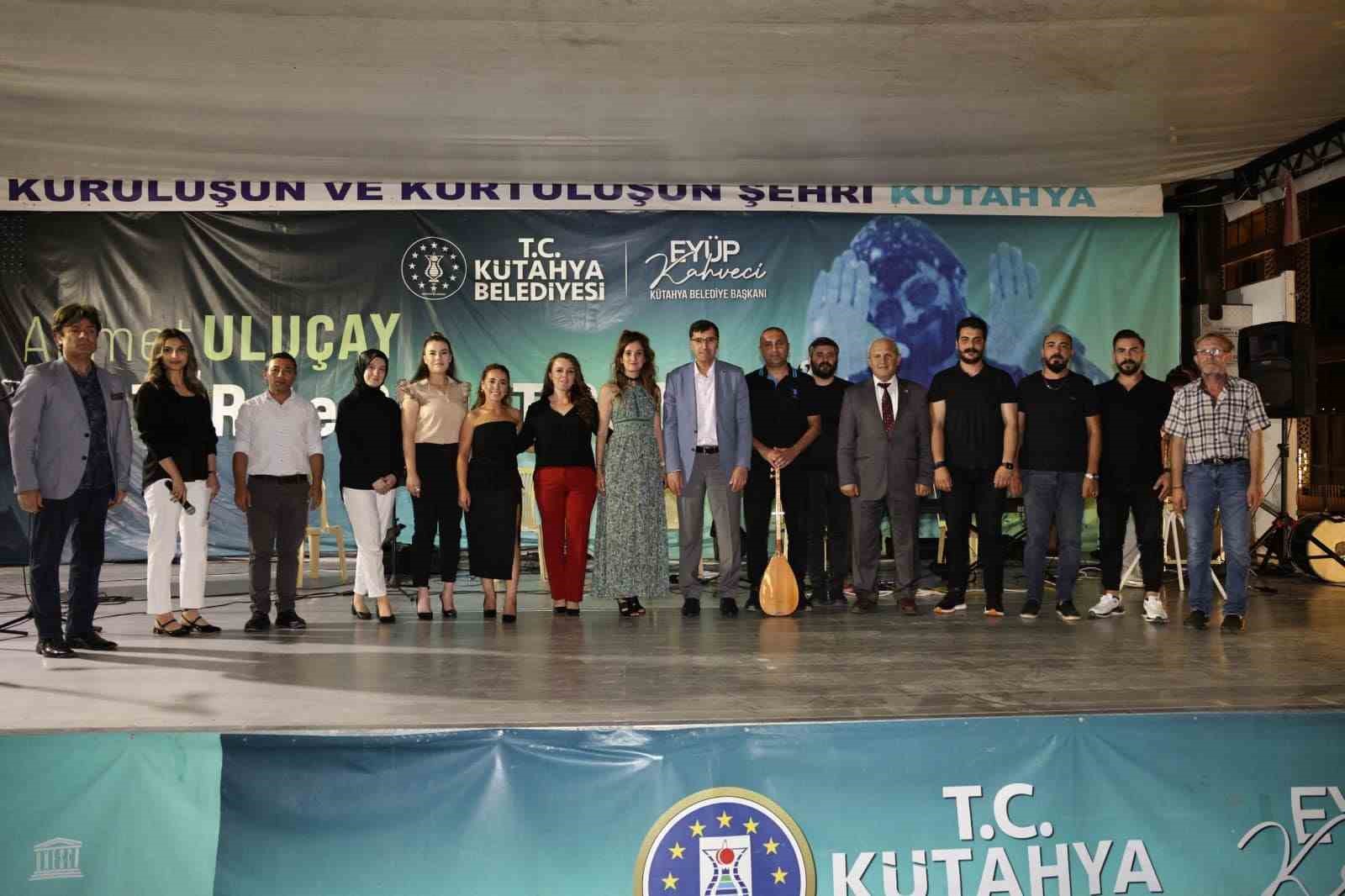 Kütahya Belediyesinden Türk Halk Müziği konseri
