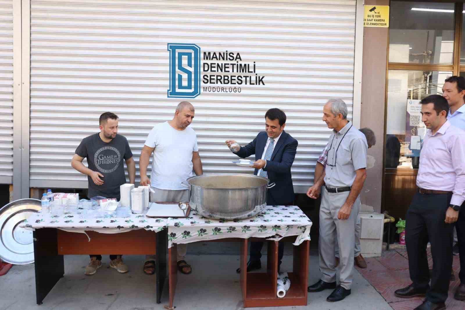 Manisa’da Denetimli Serbestlik Müdürlüğünden aşure hayrı
