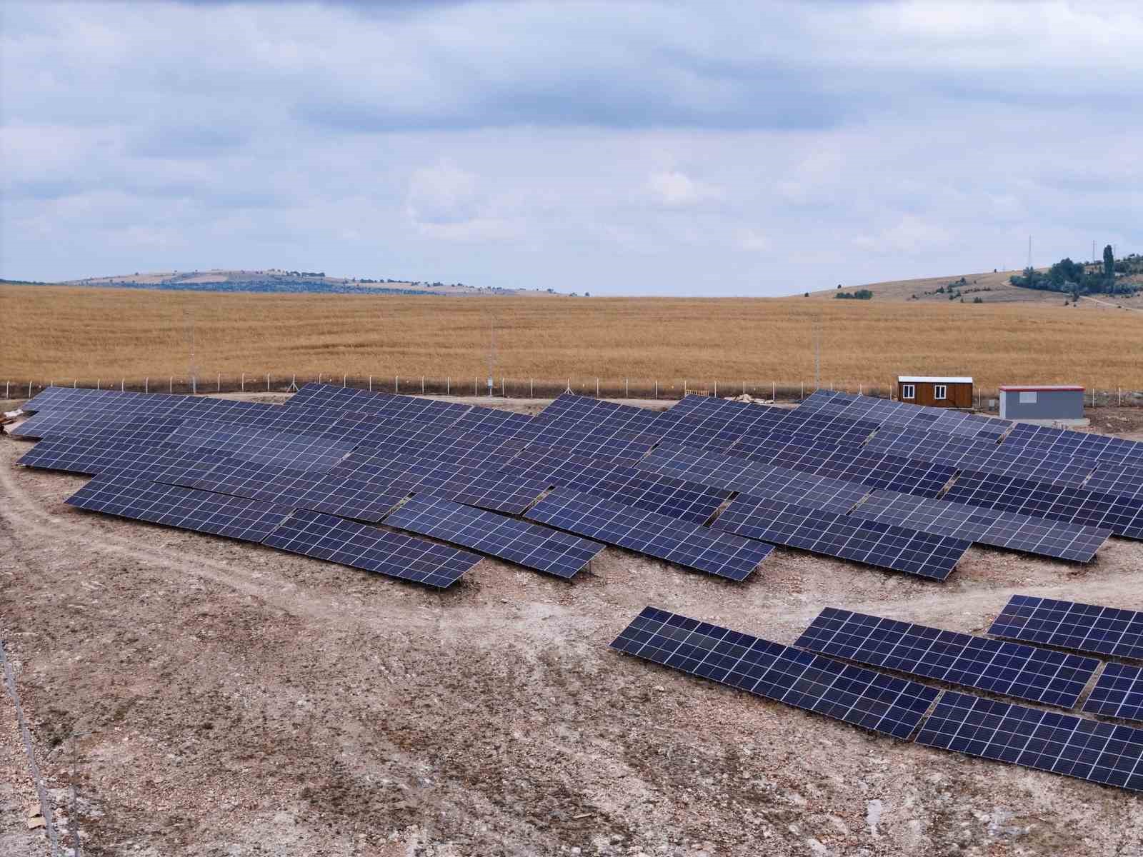 Akdağmadeni’nde GES projesi tamamlandı
