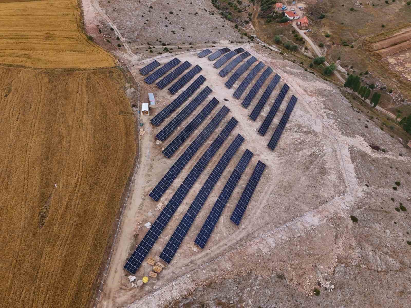 Akdağmadeni’nde GES projesi tamamlandı
